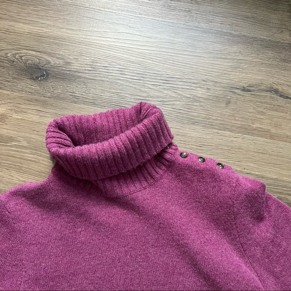 Ralph Lauren Buttoned Turtleneck